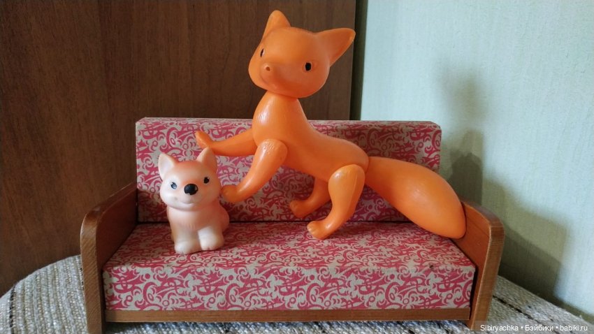 Советская кукольная мебель