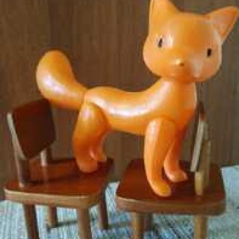 Советская кукольная мебель.