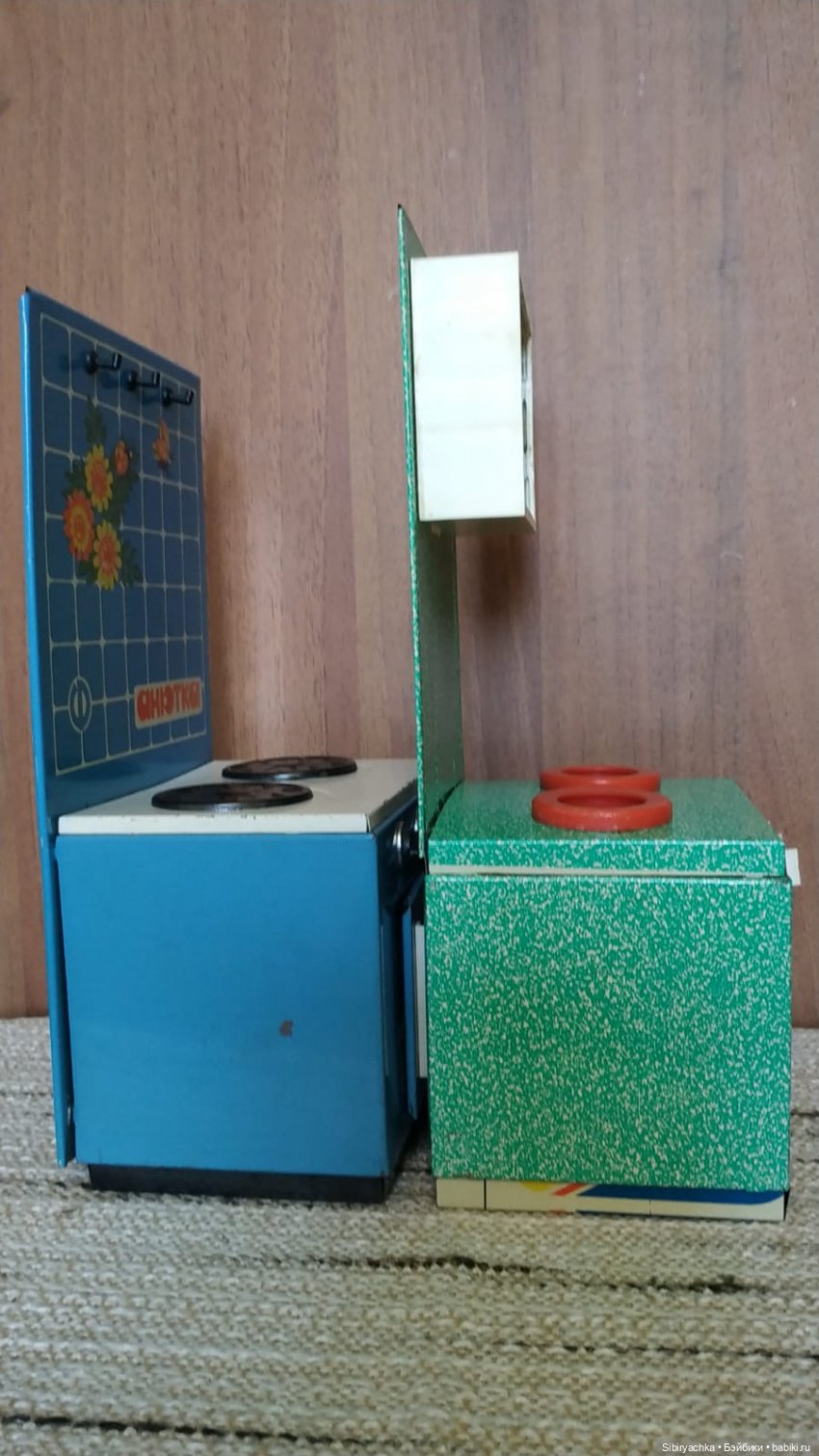 Советские кукольные кухни