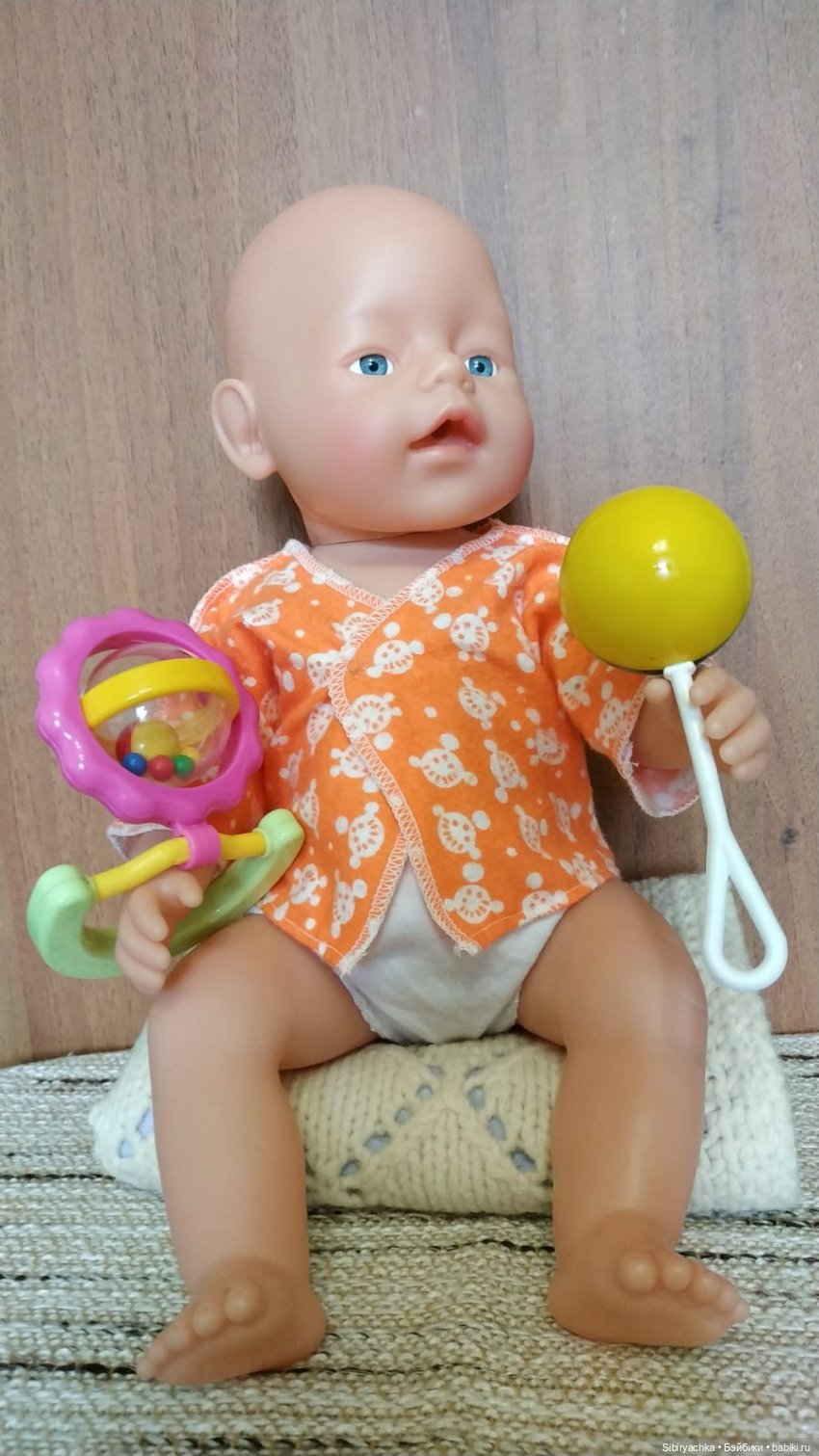 Спасённые пупсы обживаются дома