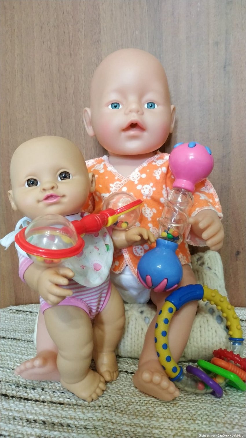 Спасённые пупсы обживаются дома