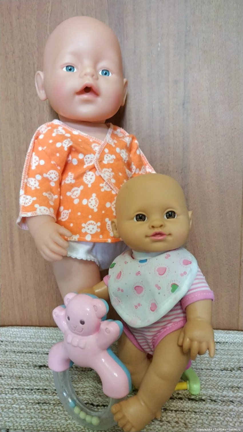 Спасённые пупсы обживаются дома