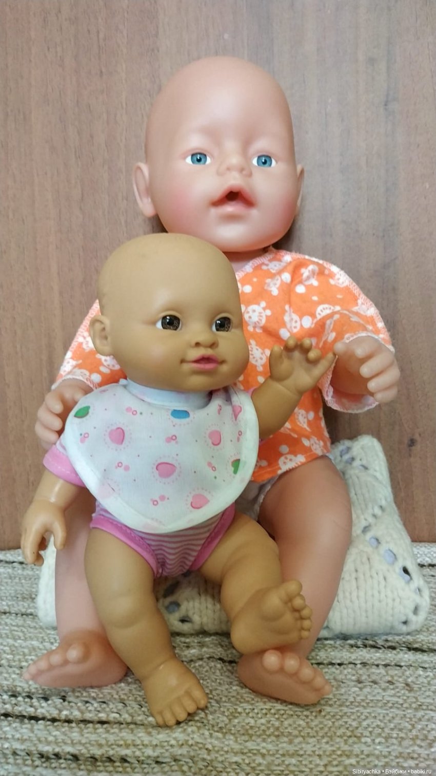 Спасённые пупсы обживаются дома