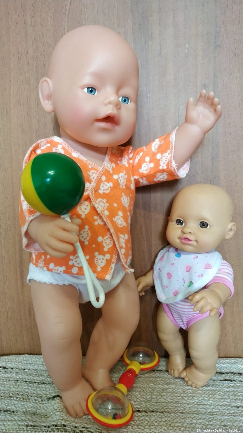 Спасённые пупсы обживаются дома