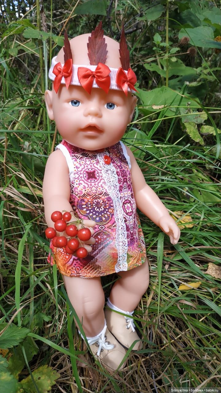 Первая прогулка Настеньки в лесу (фото 10)