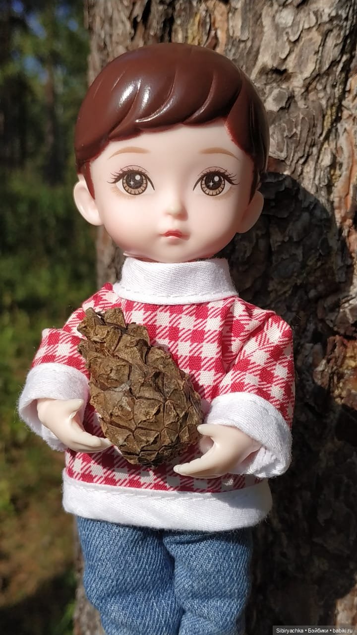 Коленька в осеннем лесу — Игровые куклы разных производителей (Разное): редкие бренды