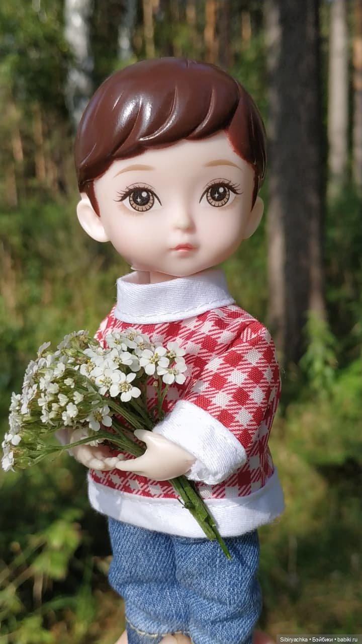 Коленька в осеннем лесу — Игровые куклы разных производителей (Разное): редкие бренды