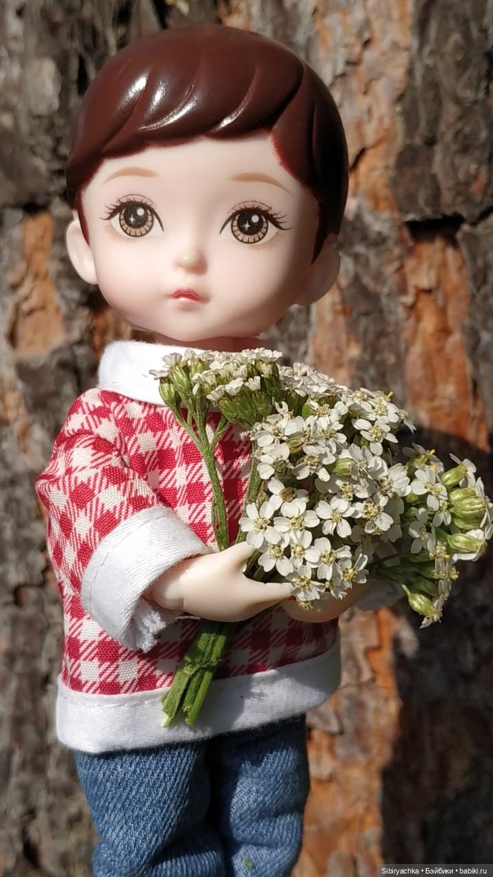 Коленька в осеннем лесу — Игровые куклы разных производителей (Разное): редкие бренды