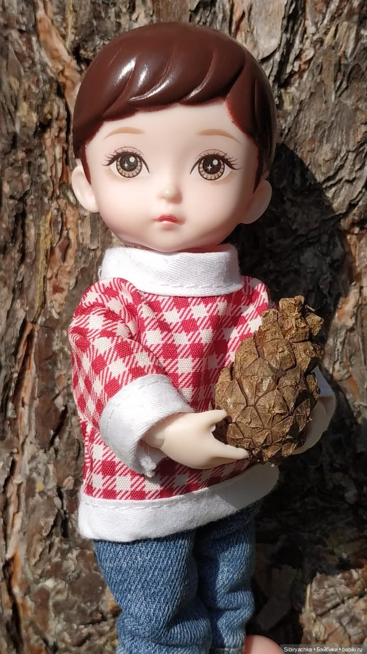 Коленька в осеннем лесу — Игровые куклы разных производителей (Разное): редкие бренды