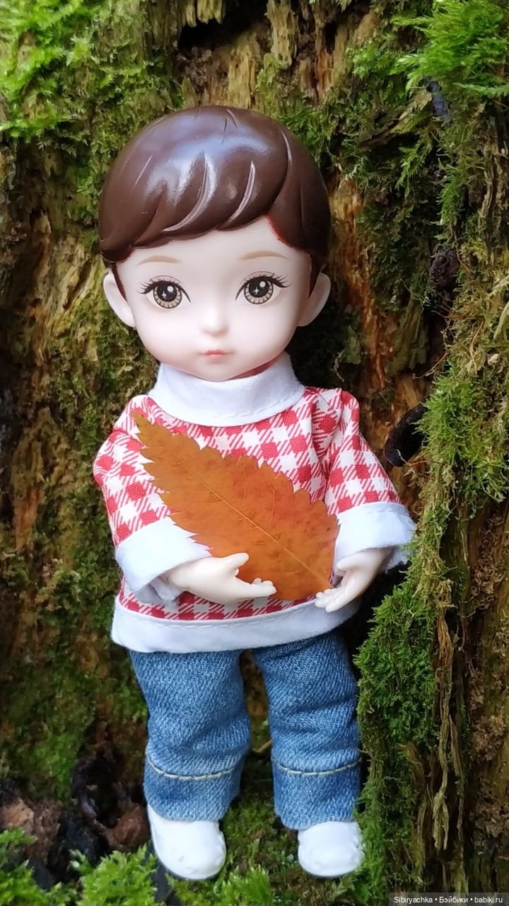 Коленька в осеннем лесу — Игровые куклы разных производителей (Разное): редкие бренды