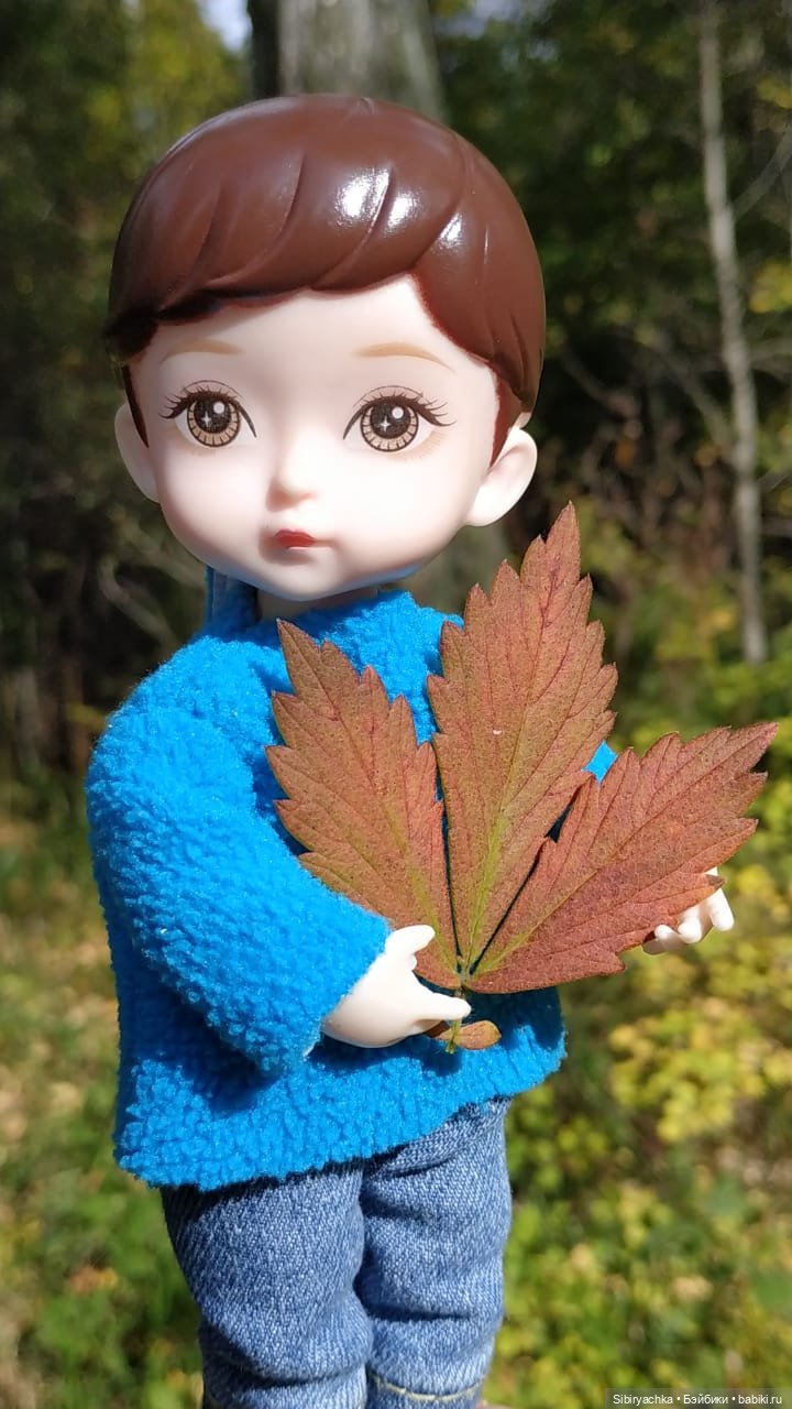 Василёк и Коленька в любимом лесу