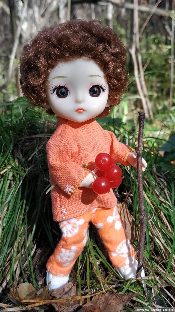 Василёк и Коленька в любимом лесу