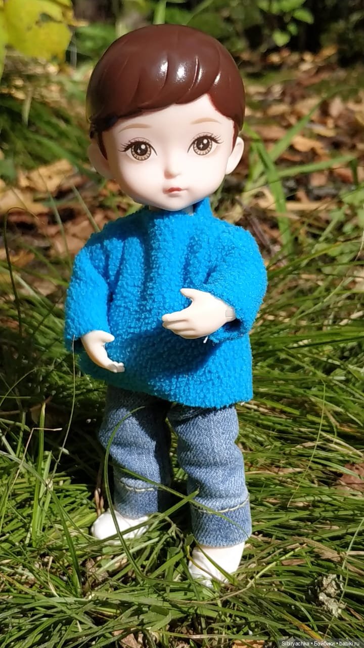 Василёк и Коленька в любимом лесу