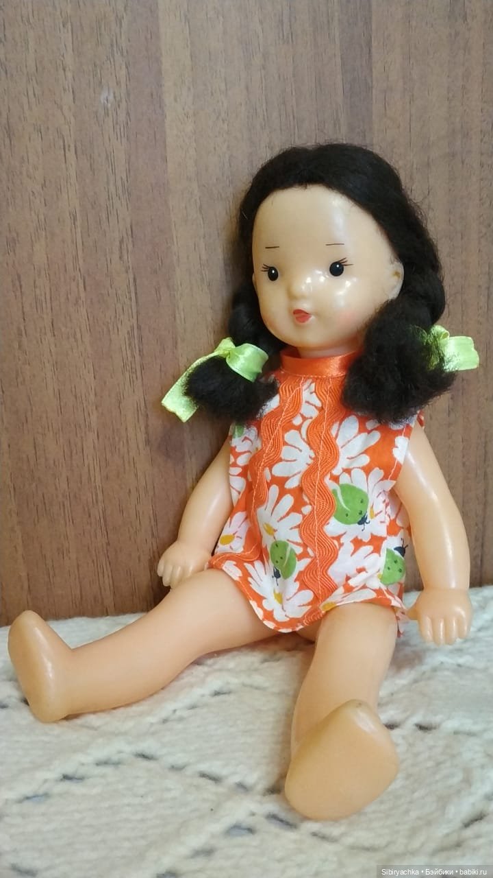 Куклы Куйбышевской фабрики игрушек