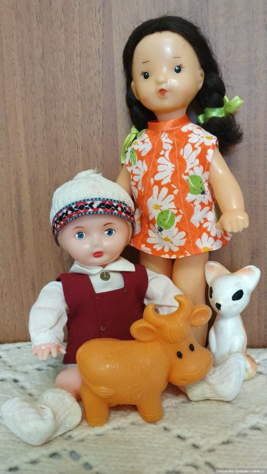 Куклы Куйбышевской фабрики игрушек