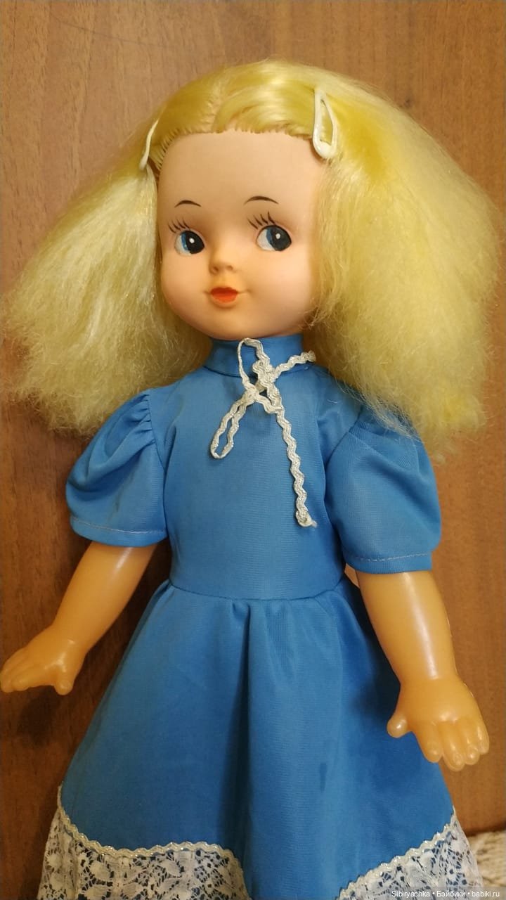 Куклы Куйбышевской фабрики игрушек