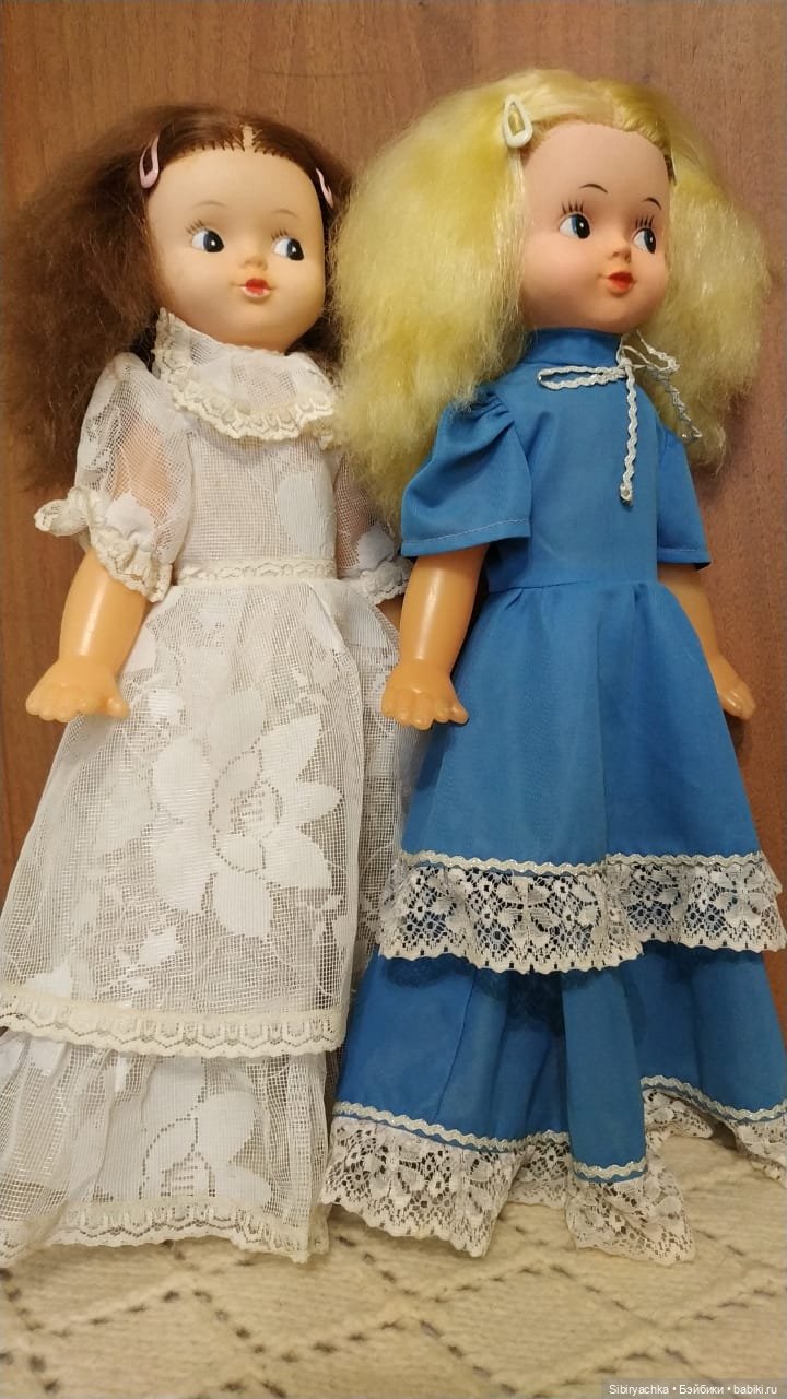Куклы Куйбышевской фабрики игрушек