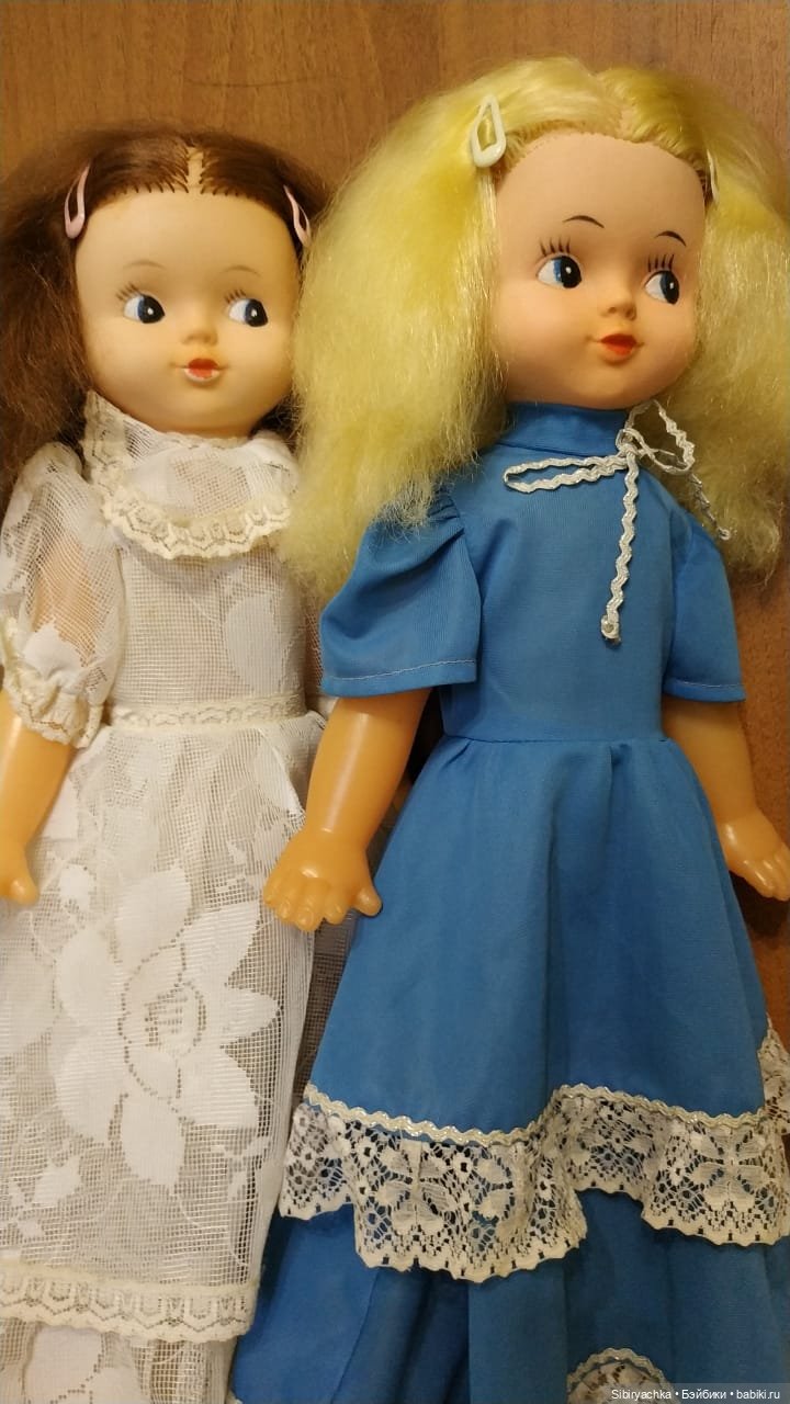 Куклы Куйбышевской фабрики игрушек