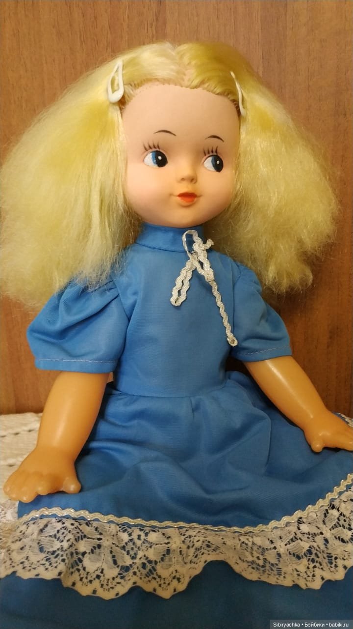 Куклы Куйбышевской фабрики игрушек