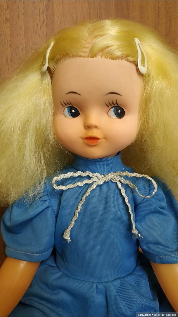 Куклы Куйбышевской фабрики игрушек
