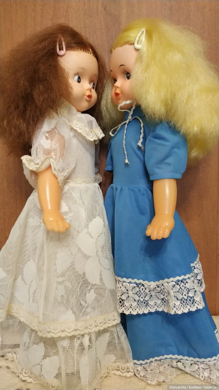 Куклы Куйбышевской фабрики игрушек