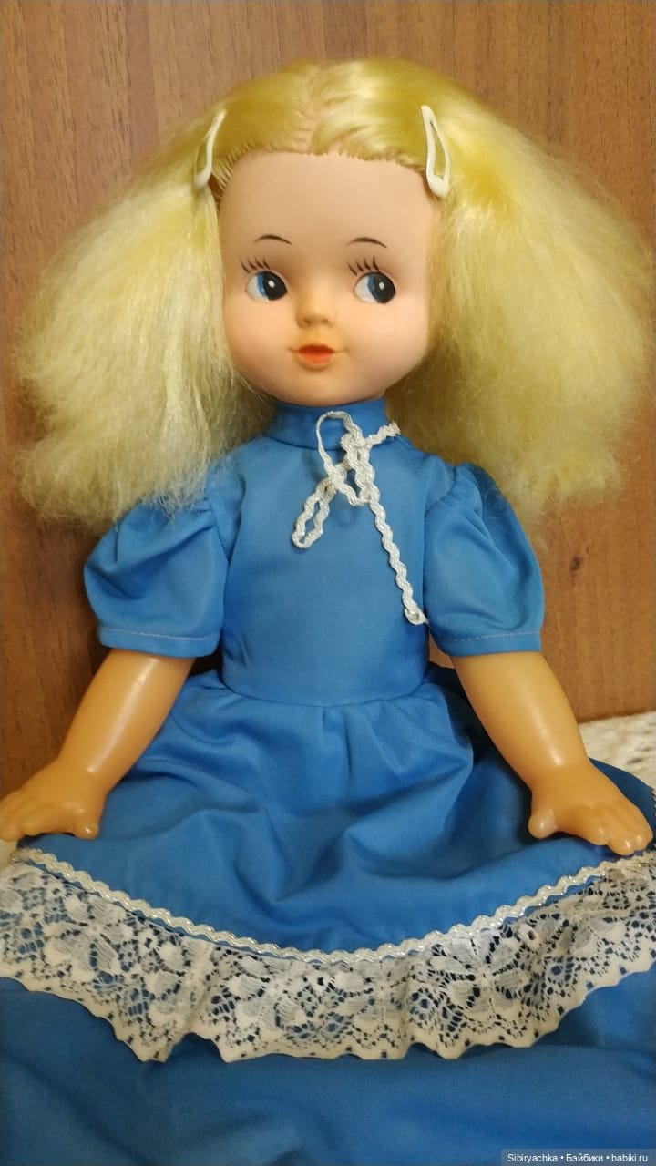 Куклы Куйбышевской фабрики игрушек