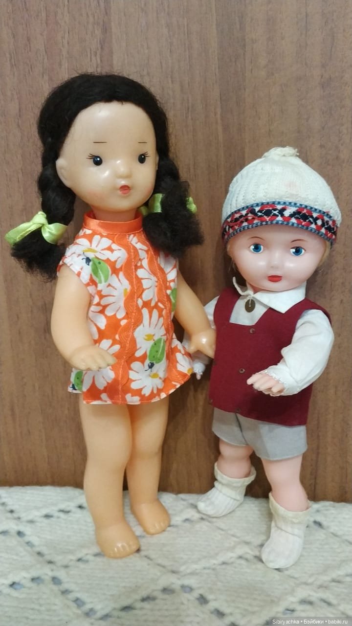 Куклы Куйбышевской фабрики игрушек