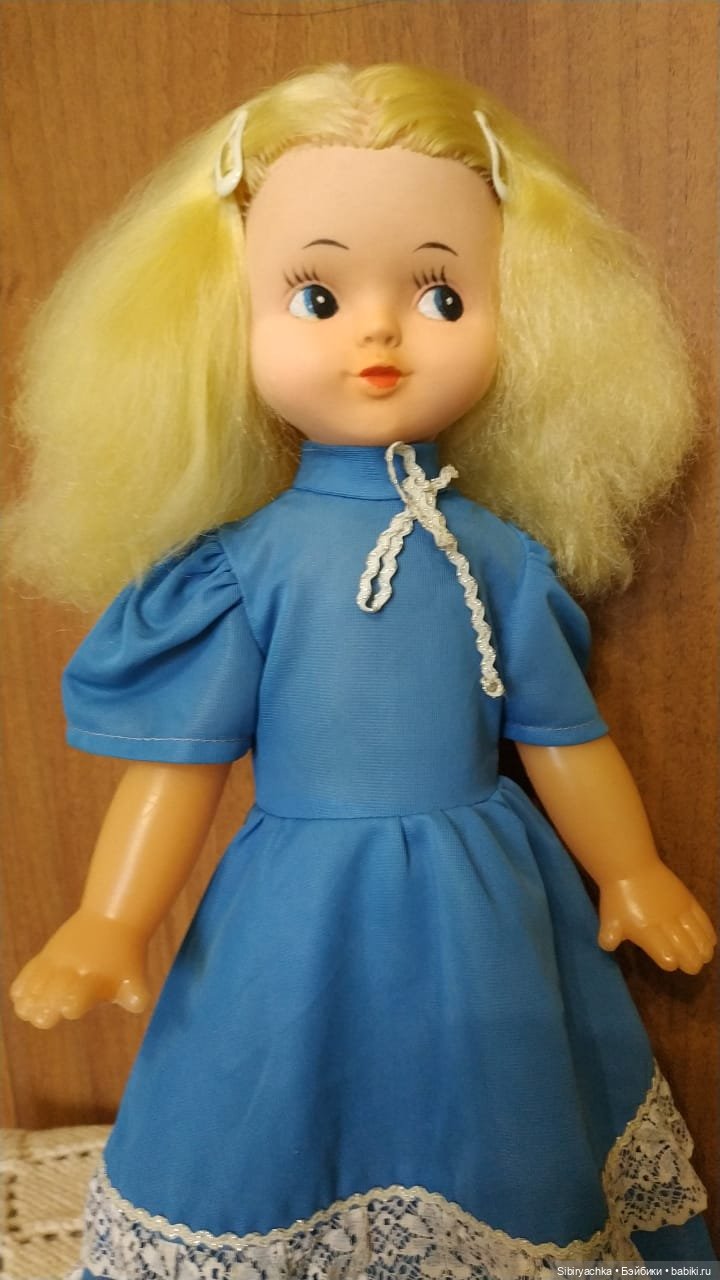 Куклы Куйбышевской фабрики игрушек