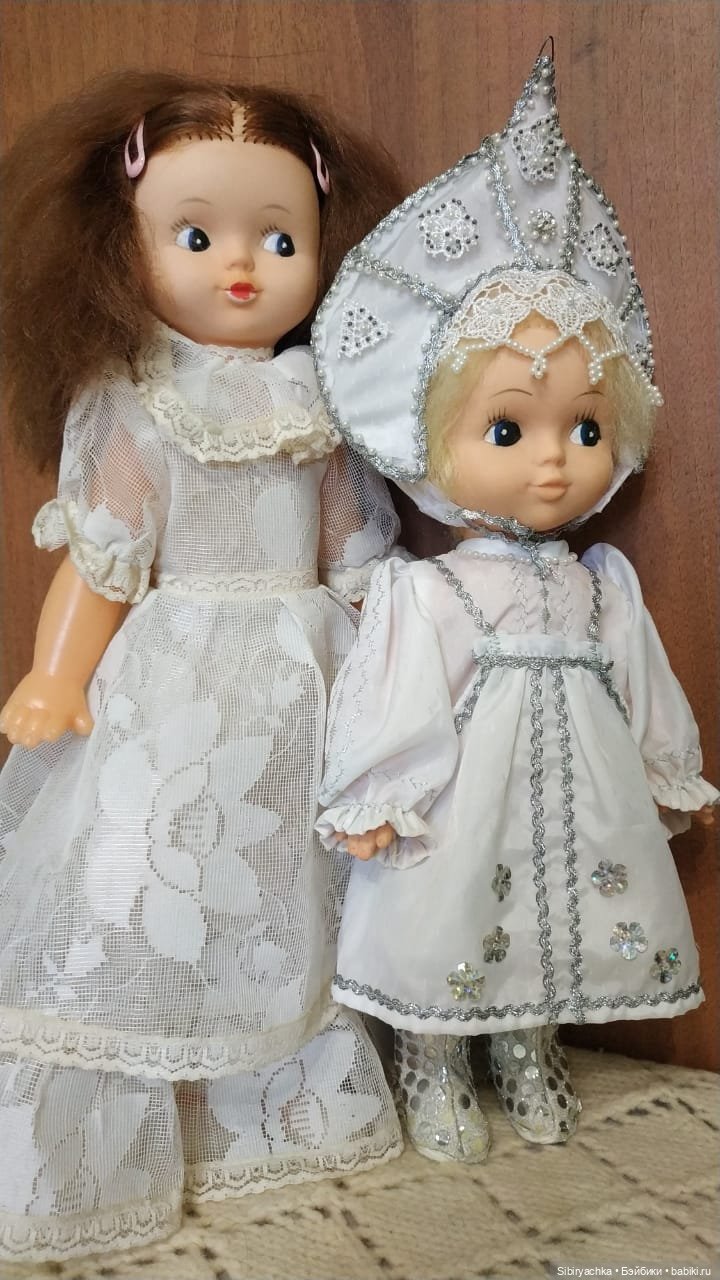 Куклы Куйбышевской фабрики игрушек