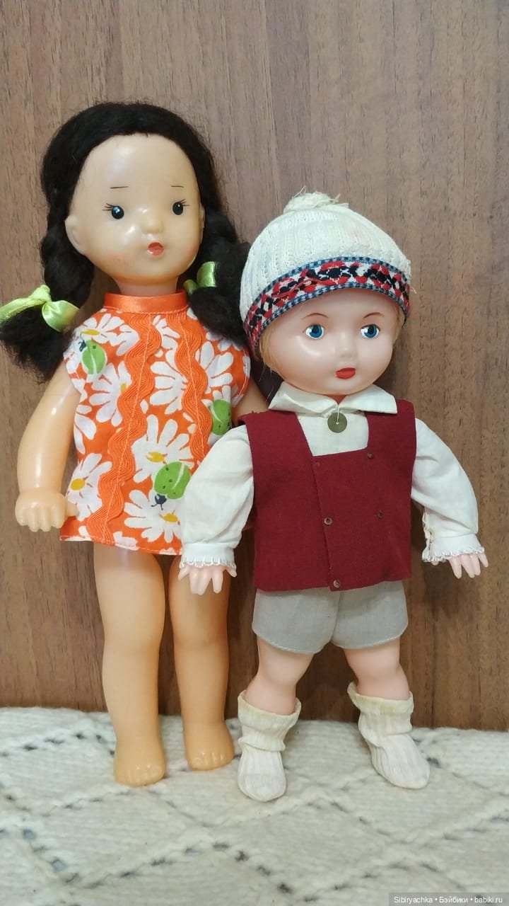 Куклы Куйбышевской фабрики игрушек