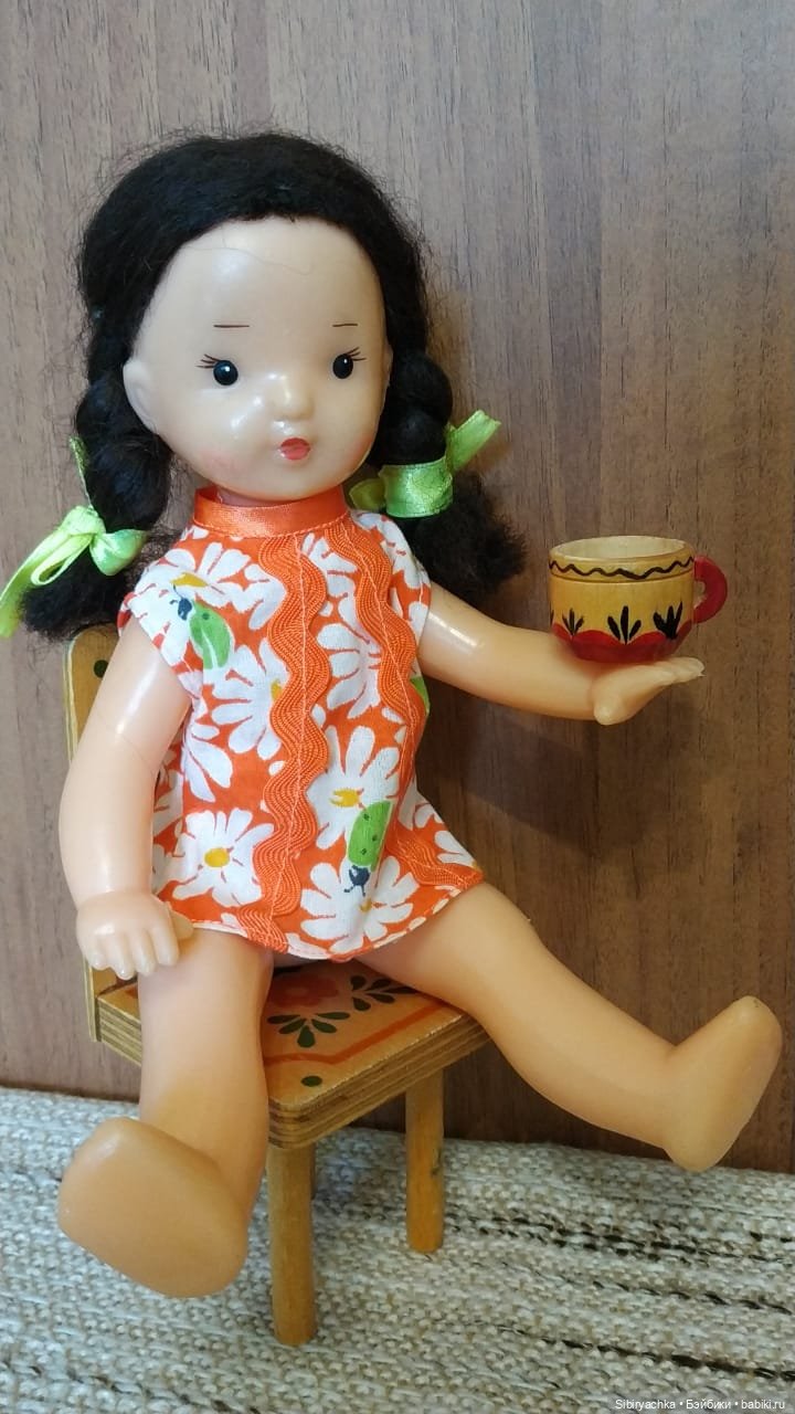 Советская кукольная мебель