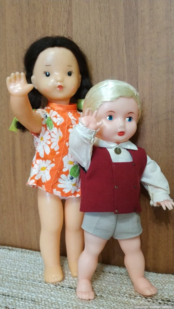 Советская кукольная мебель