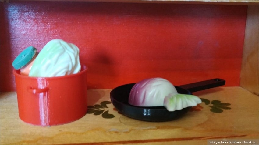 Советская кукольная мебель