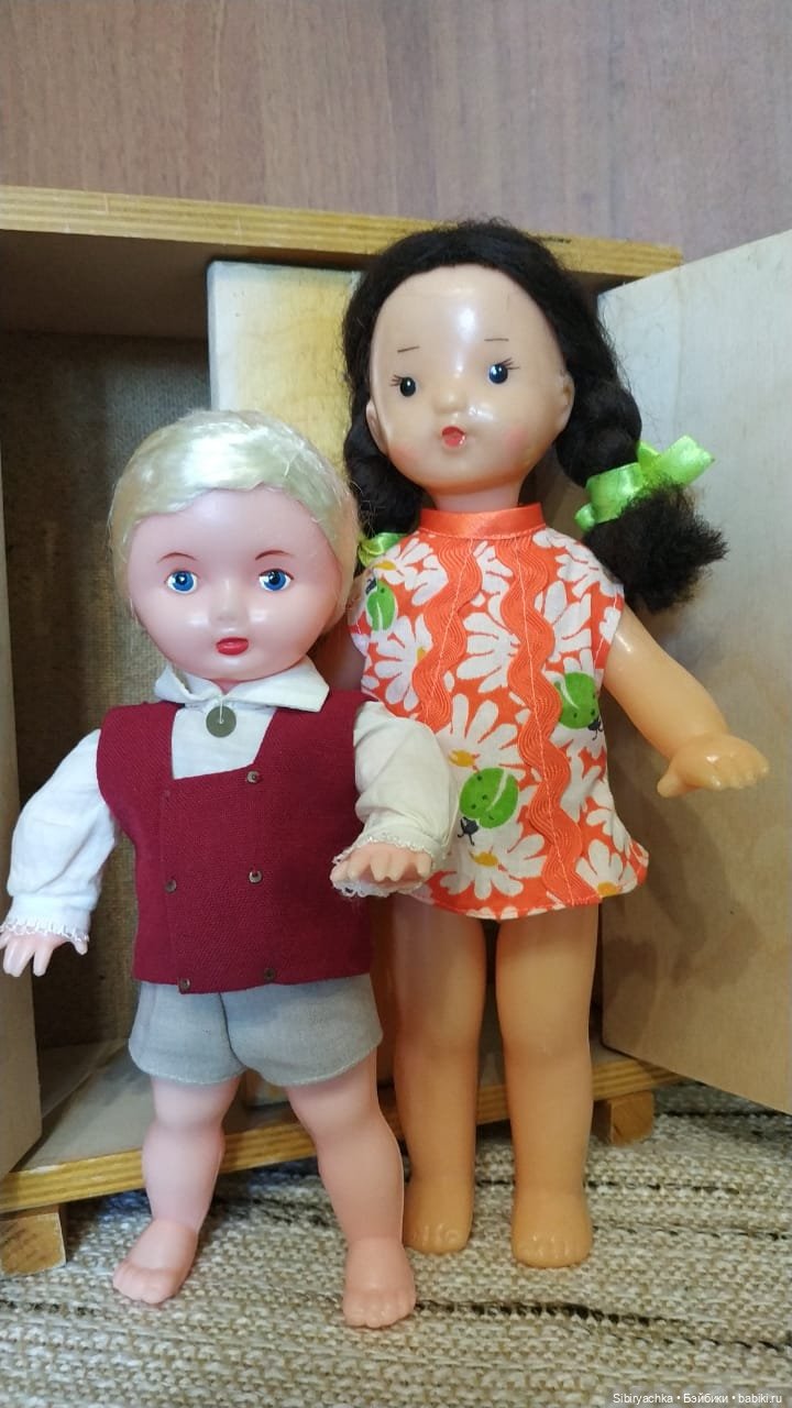 Советская кукольная мебель