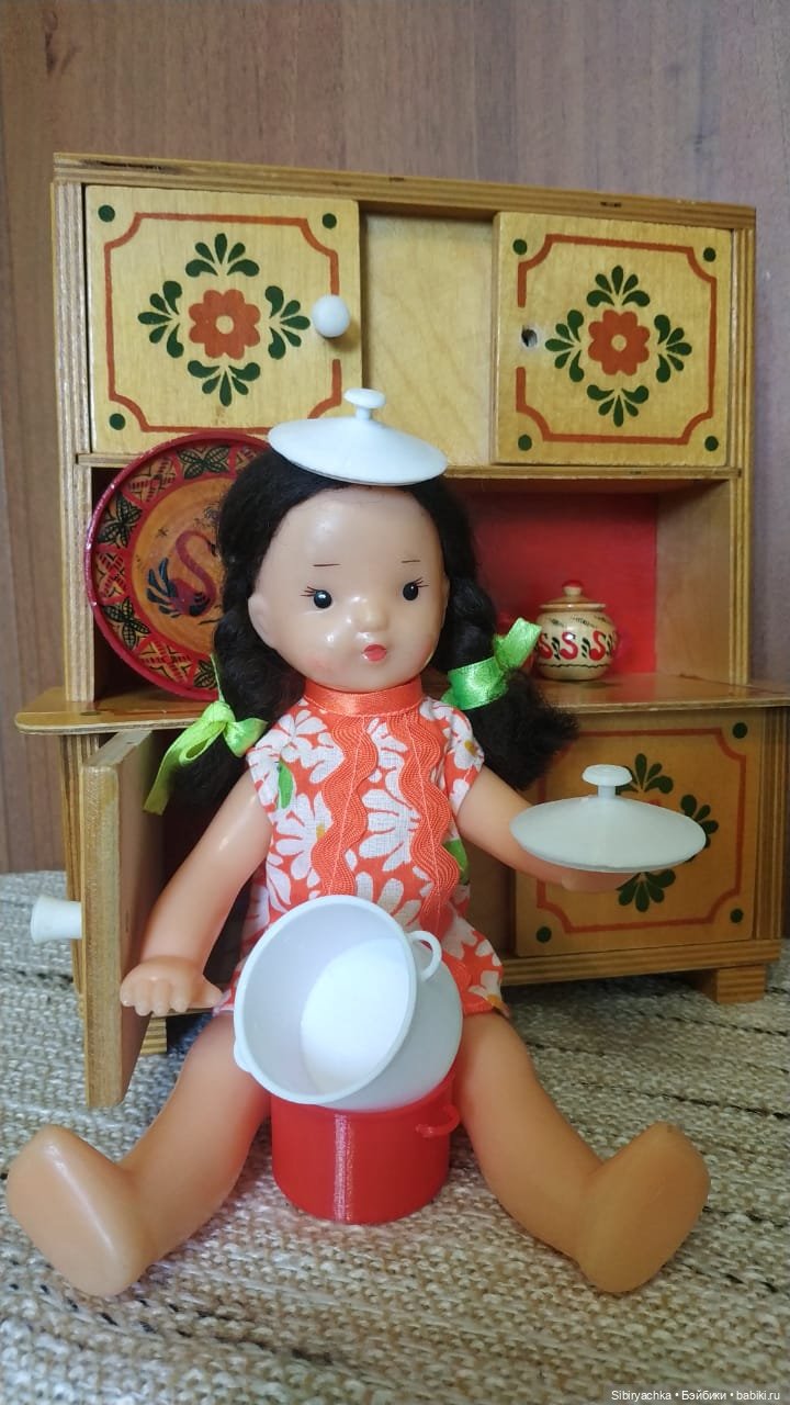 Советская кукольная мебель