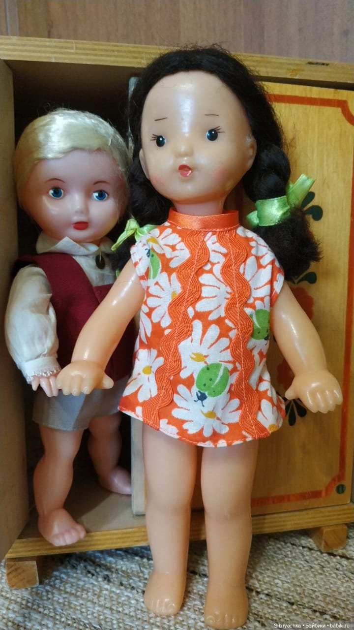 Советская кукольная мебель