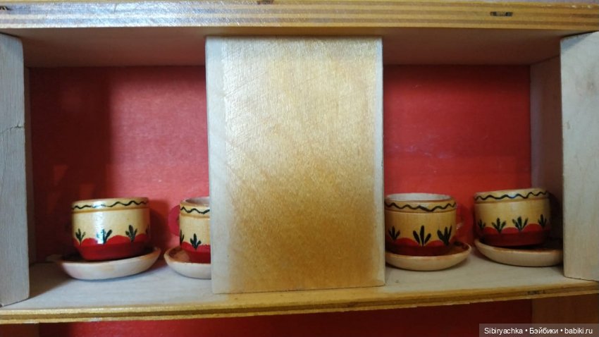 Советская кукольная мебель