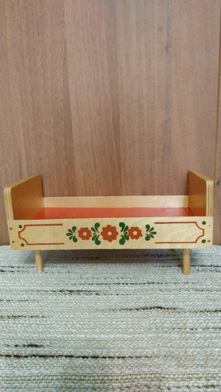 Советская кукольная мебель