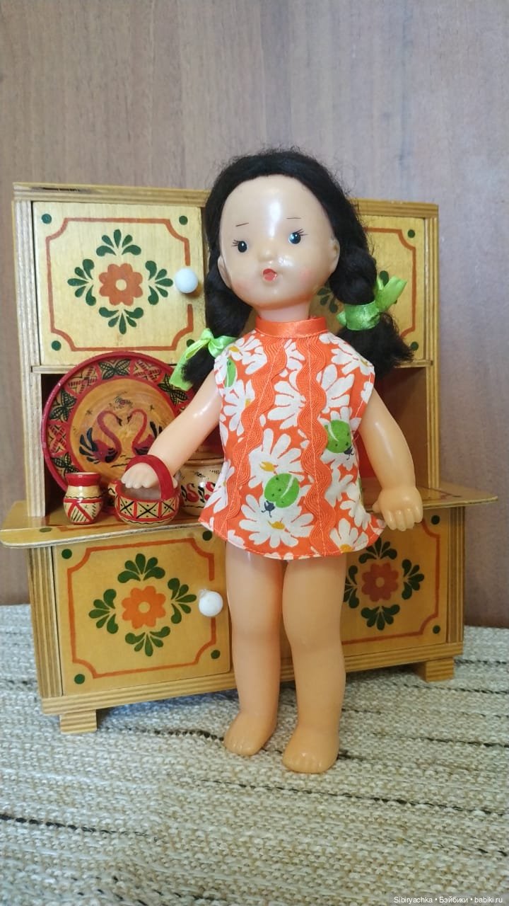 Советская кукольная мебель