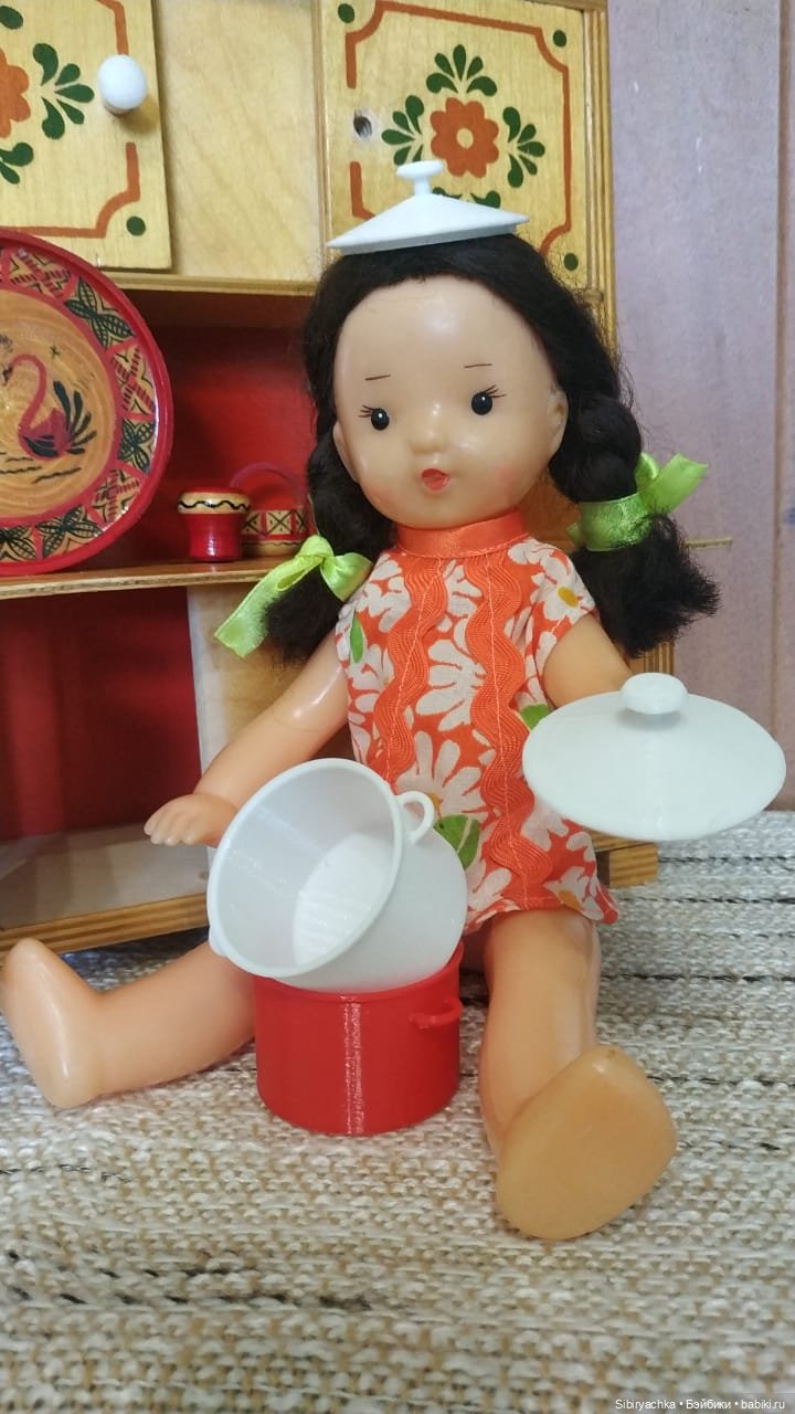 Советская кукольная мебель