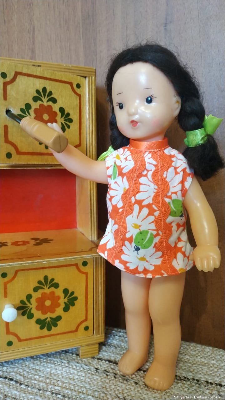 Советская кукольная мебель