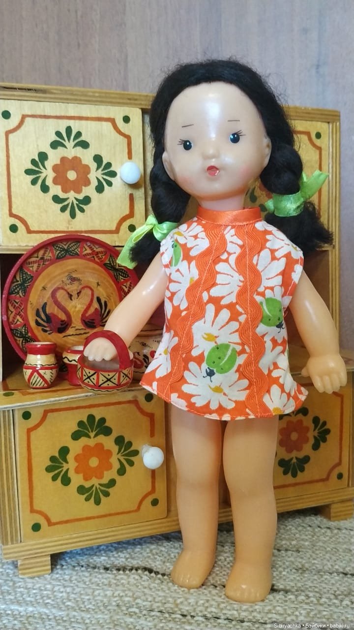 Советская кукольная мебель