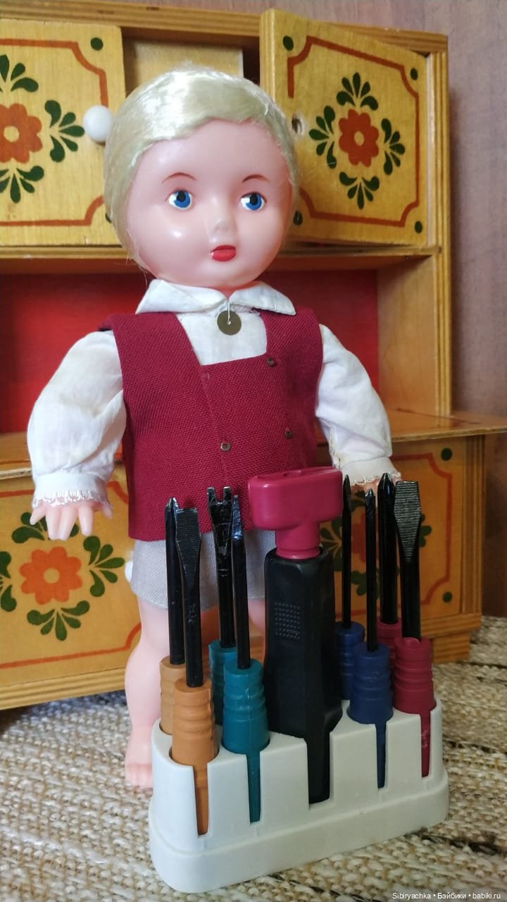 Советская кукольная мебель