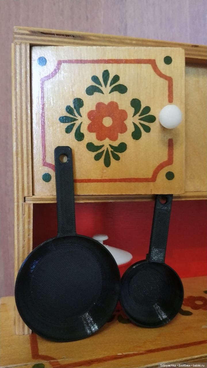 Советская кукольная мебель