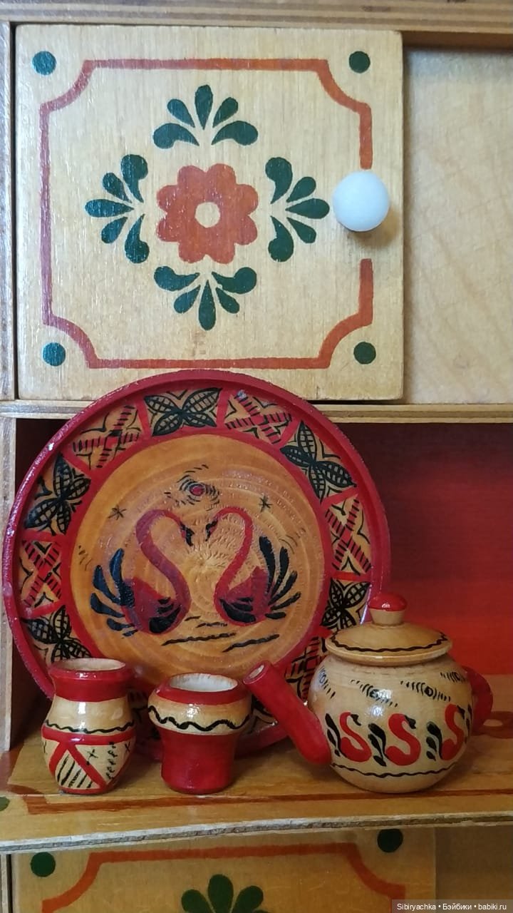 Советская кукольная мебель