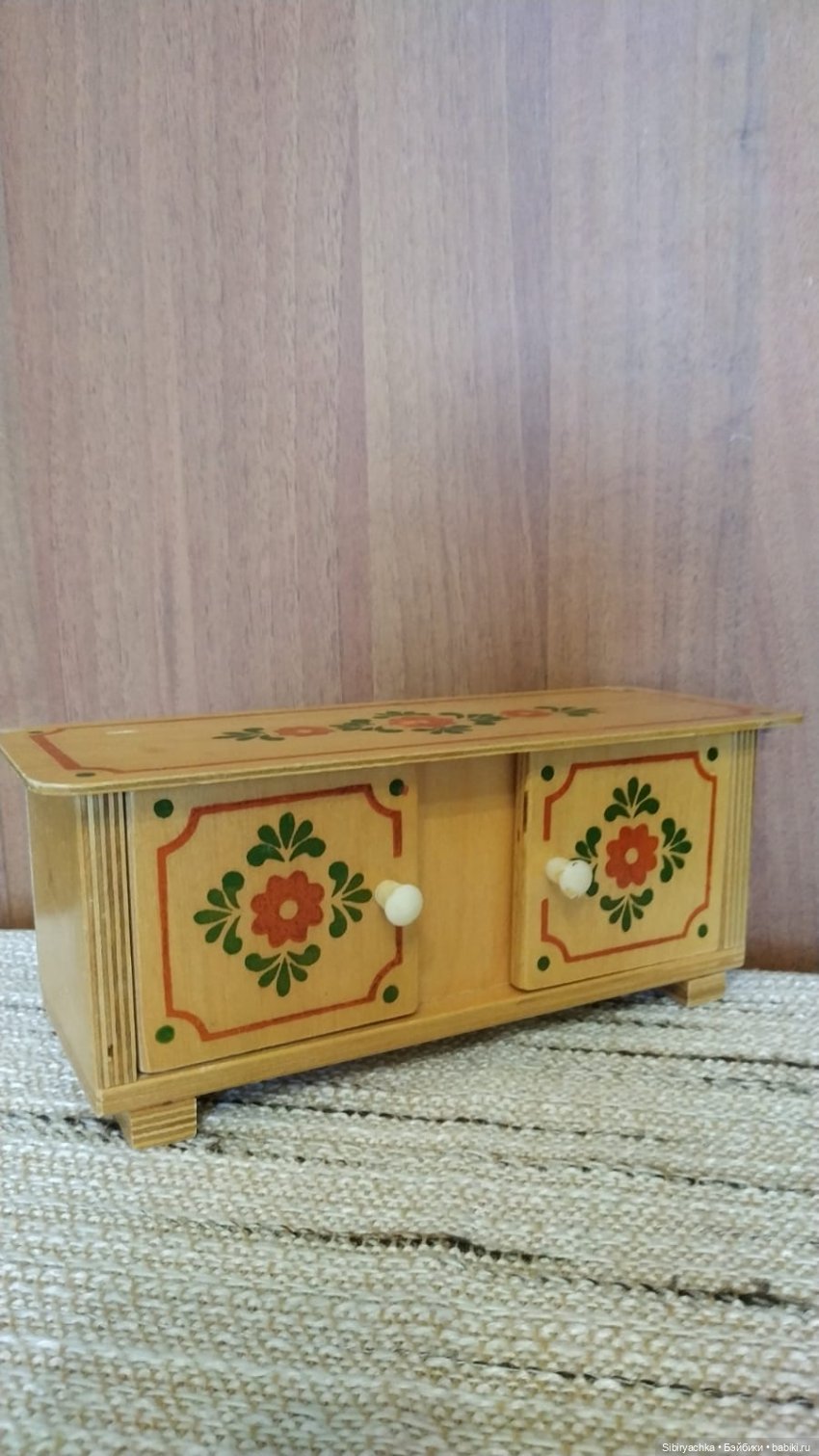 Советская кукольная мебель