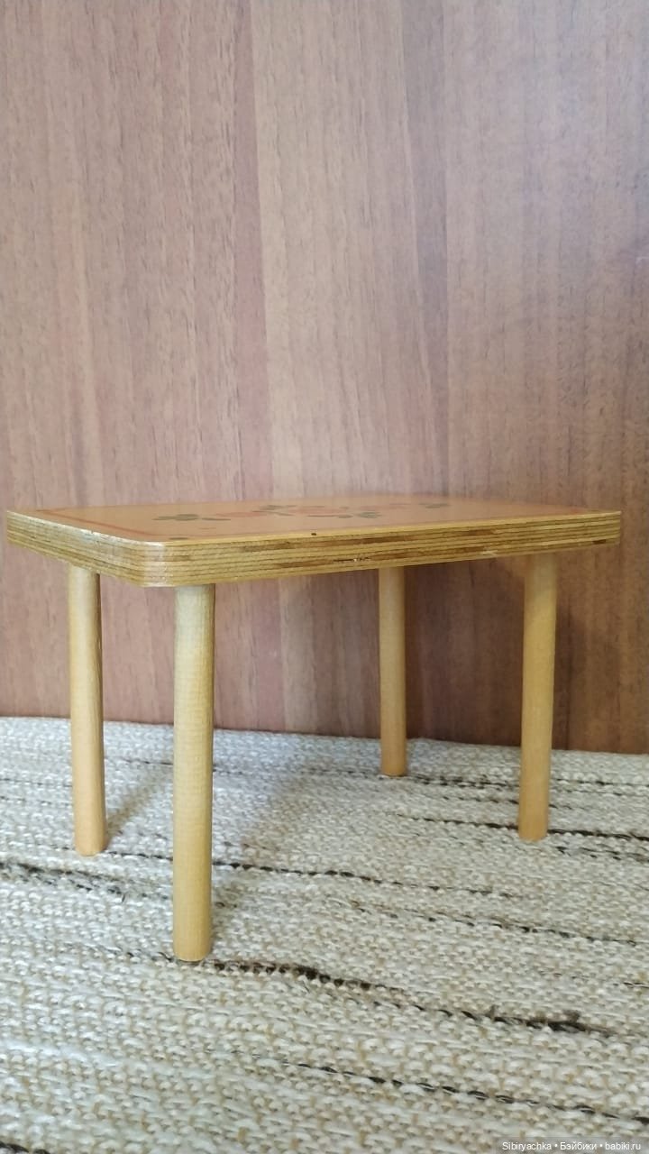 Советская кукольная мебель