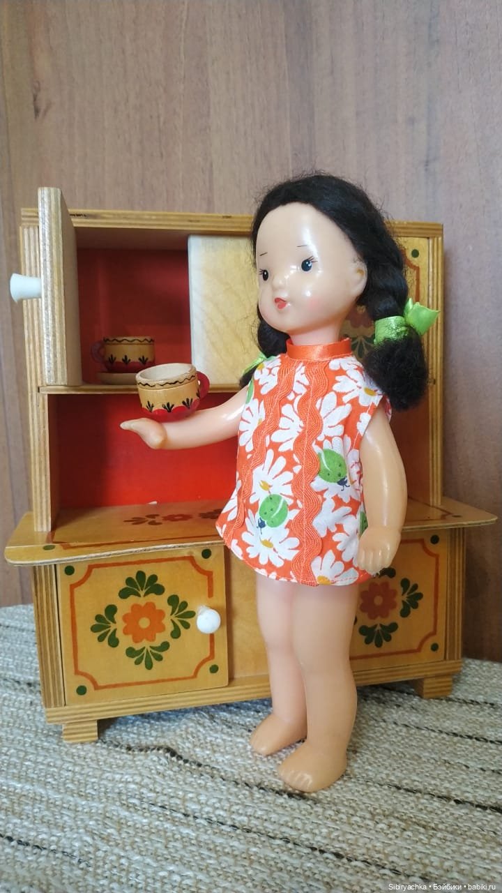 Советская кукольная мебель