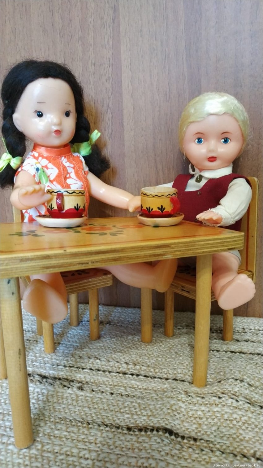 Советская кукольная мебель
