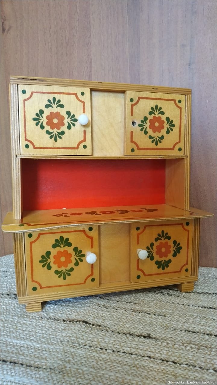 Советская кукольная мебель (фото 7)